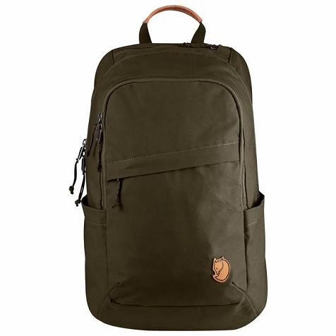 Fjallraven Räven 20 Hátizsák Budapest - Sötét Olivazöld Táska Sötét Olivazöld HUN035472